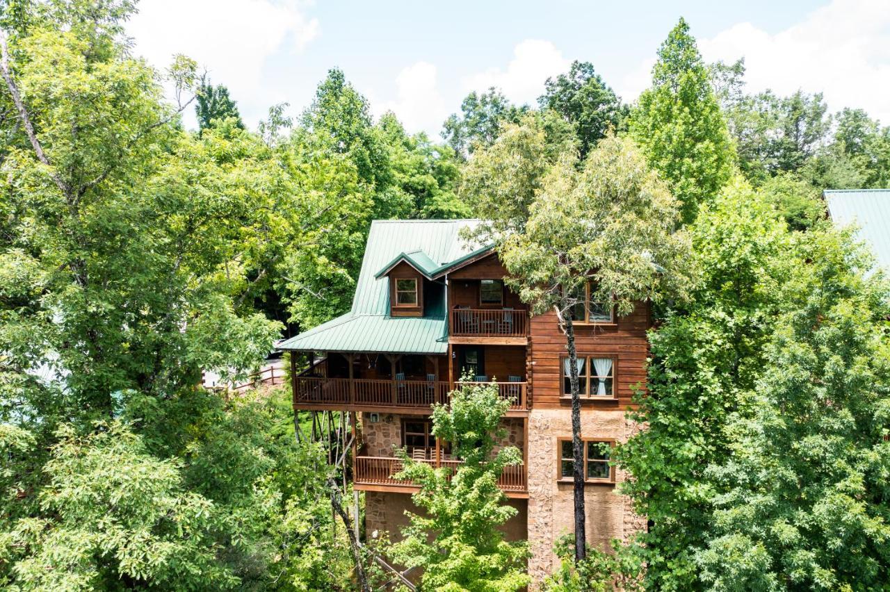 Mountain View 5 Bdrm Gatlinburg Cabin Near Downtown Arts ภายนอก รูปภาพ