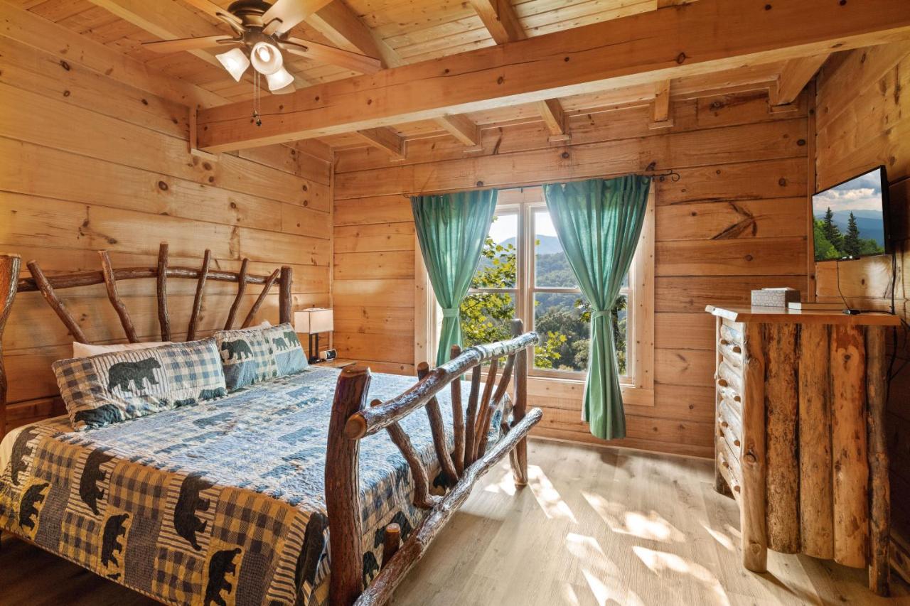 Mountain View 5 Bdrm Gatlinburg Cabin Near Downtown Arts ภายนอก รูปภาพ