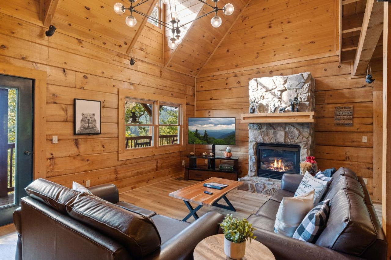Mountain View 5 Bdrm Gatlinburg Cabin Near Downtown Arts ภายนอก รูปภาพ