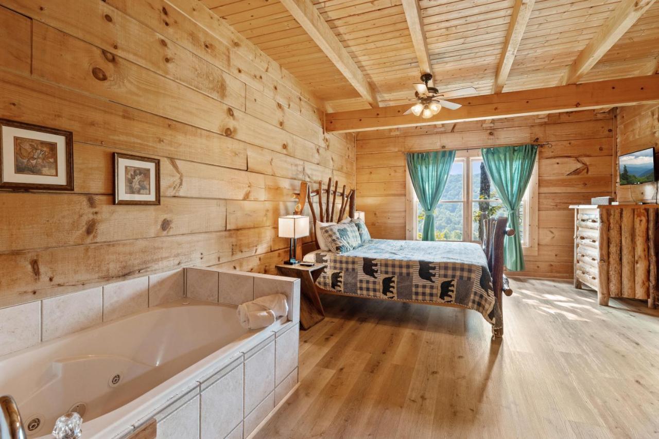 Mountain View 5 Bdrm Gatlinburg Cabin Near Downtown Arts ภายนอก รูปภาพ